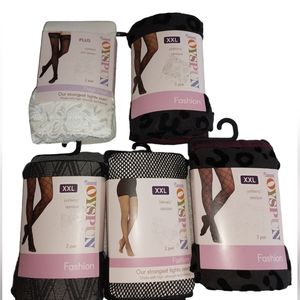 10 Pair XXL Joyspun Plus Size Tights